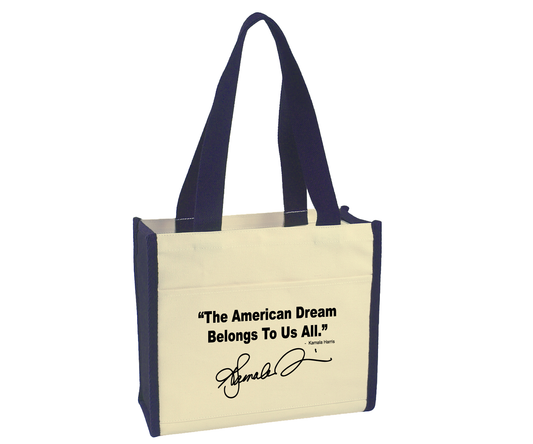 Navy Blue American Dream Kamala Tote