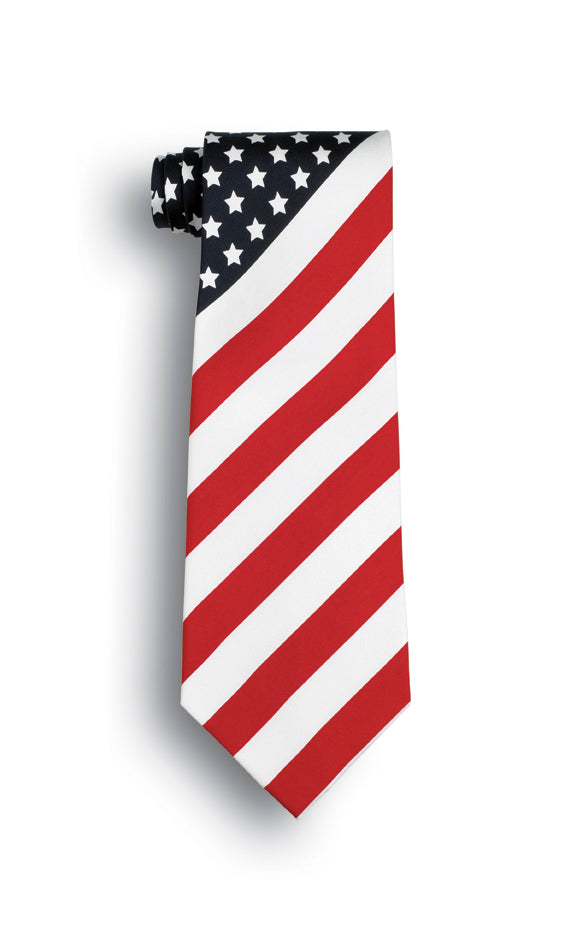 Flag Silk Tie