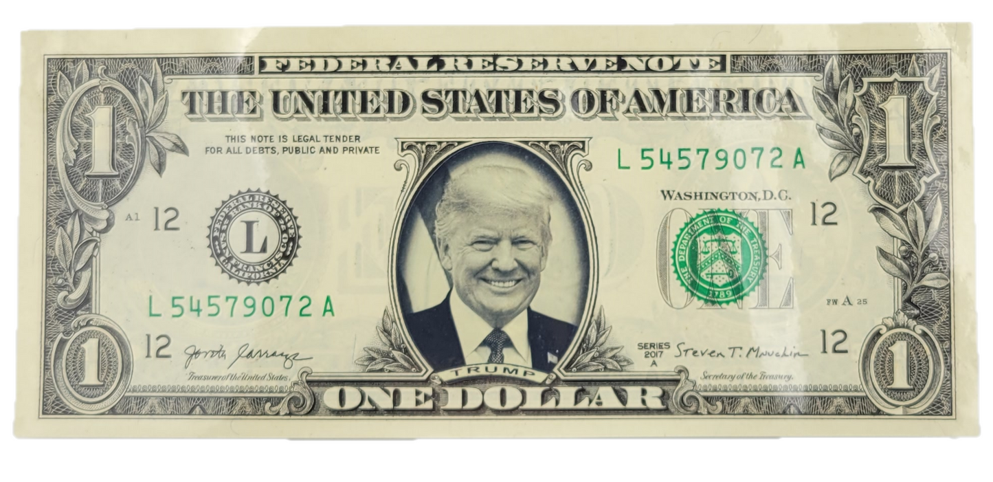 Donald Trump Dollar Bill