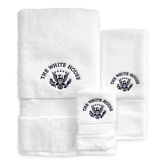 White House Bath Towel Set