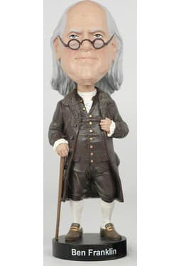 Benjamin Franklin Bobble Head