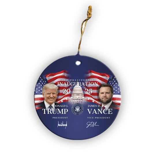 Trump 60th Inauguration Ornament